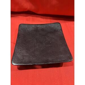 black cast iron square plate